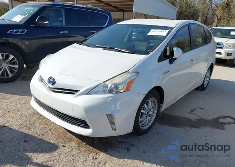 2012 Toyota Prius V Three from USA, damaged, VIN JTDZN3EU7C3151653
